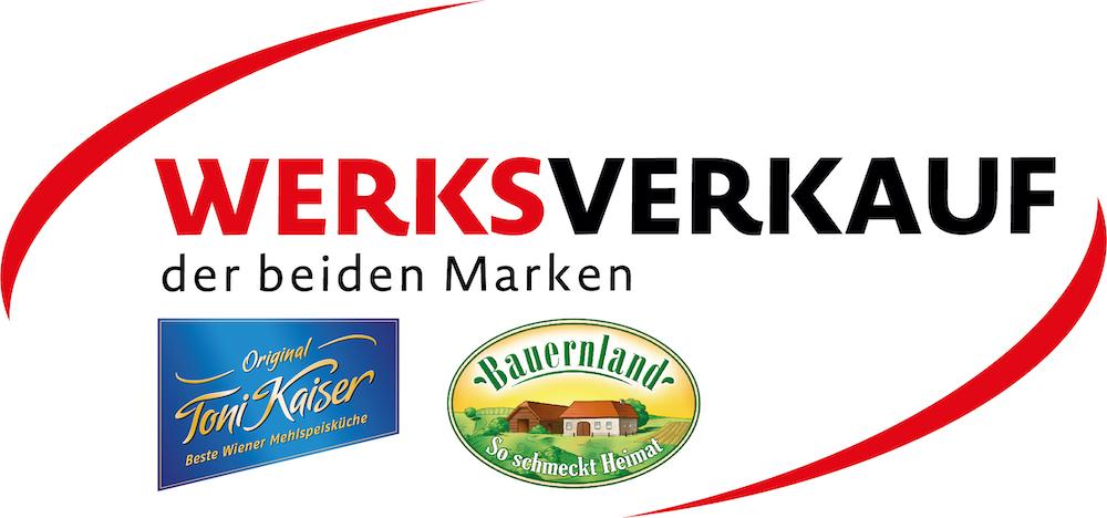 Logo Werksverkauf der beiden Marken Toni Kaiser und Bauernland
